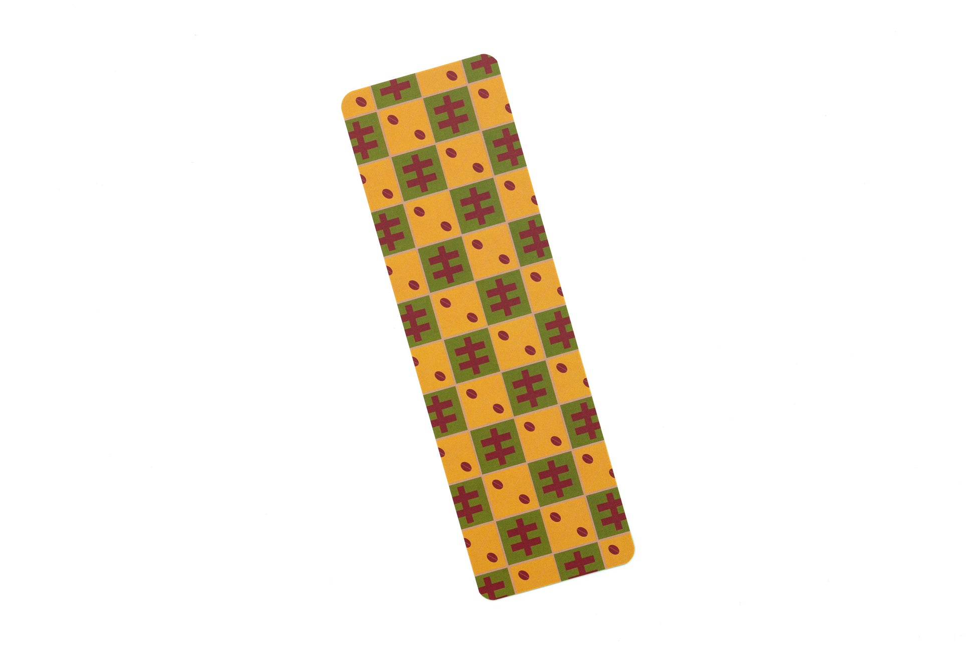 African Print Bookmark - Cowries (Ankara) - Pounded Yam Productions