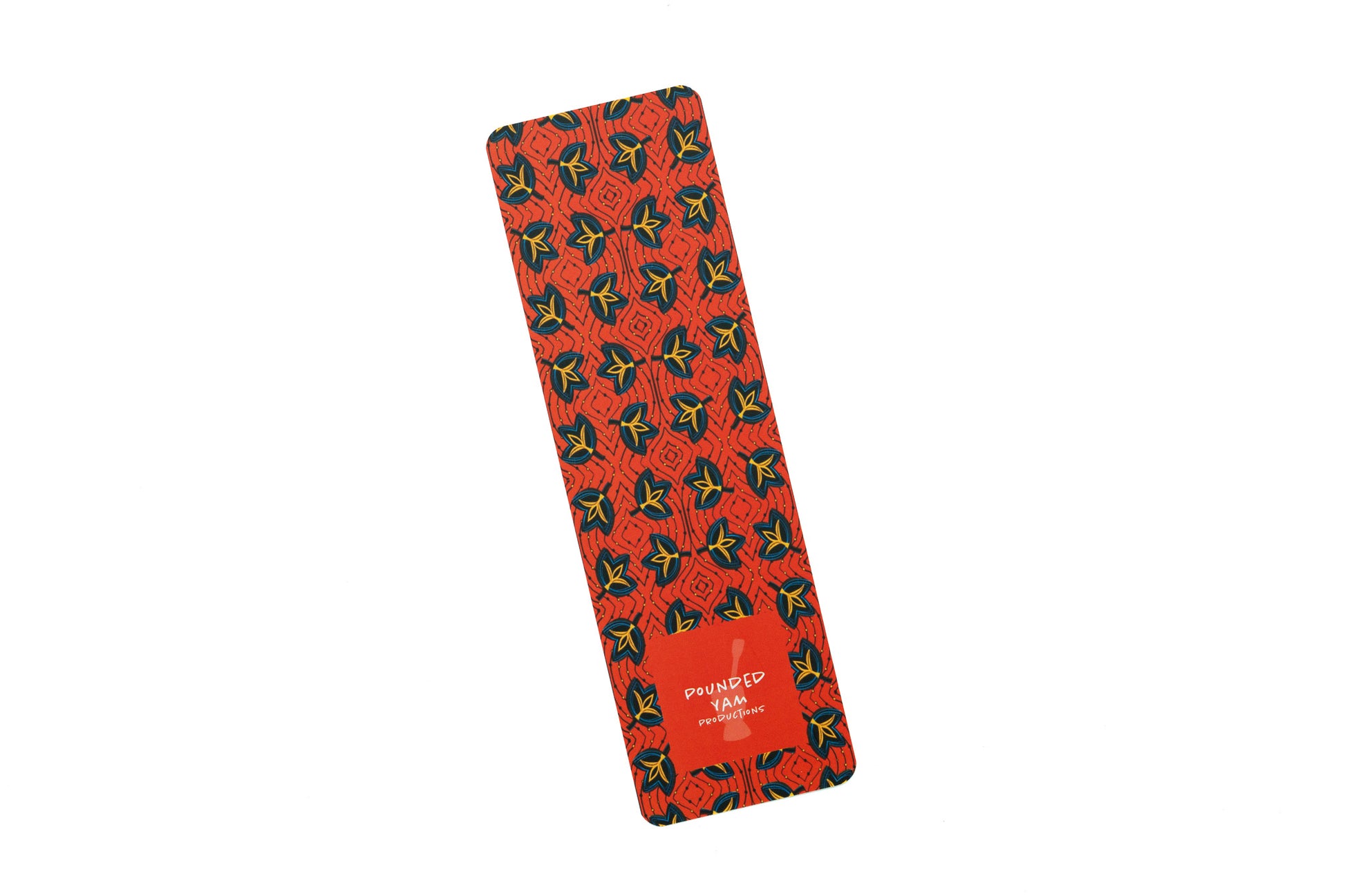 African Print Bookmark - Fans (Ankara) - Pounded Yam Productions