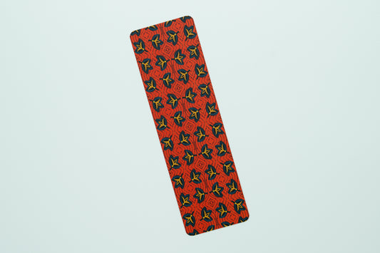 African Print Bookmark - Fans (Ankara)