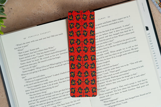 African Print Bookmark - Fans (Ankara)