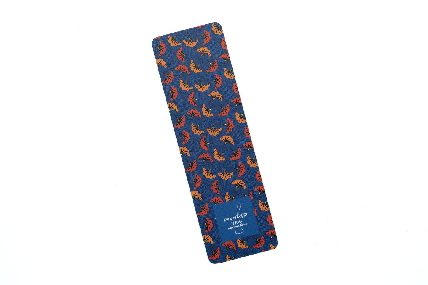 African Print Bookmark - Wedding Flowers (Ankara)