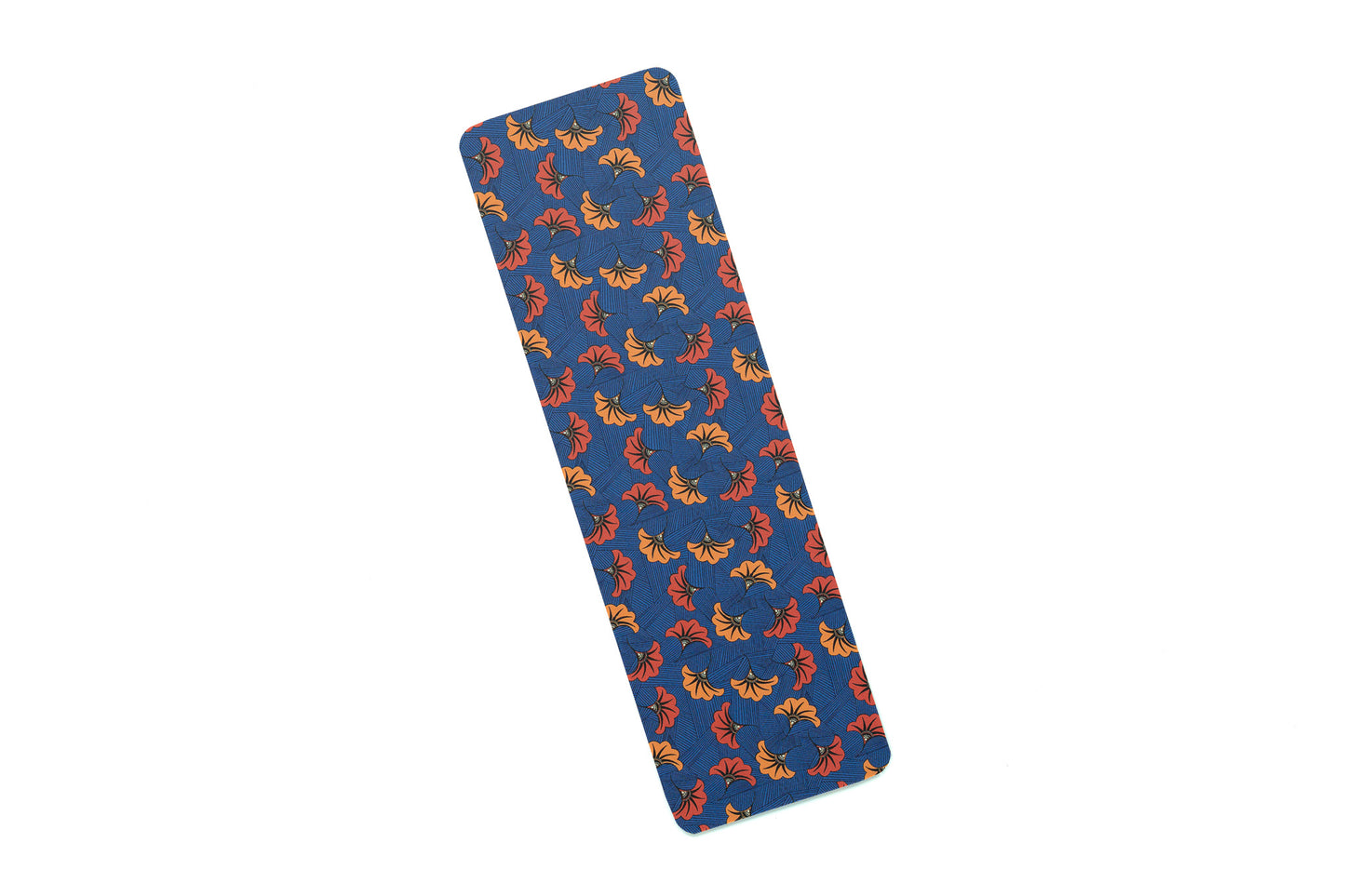 African Print Bookmark - Wedding Flowers (Ankara) - Pounded Yam Productions