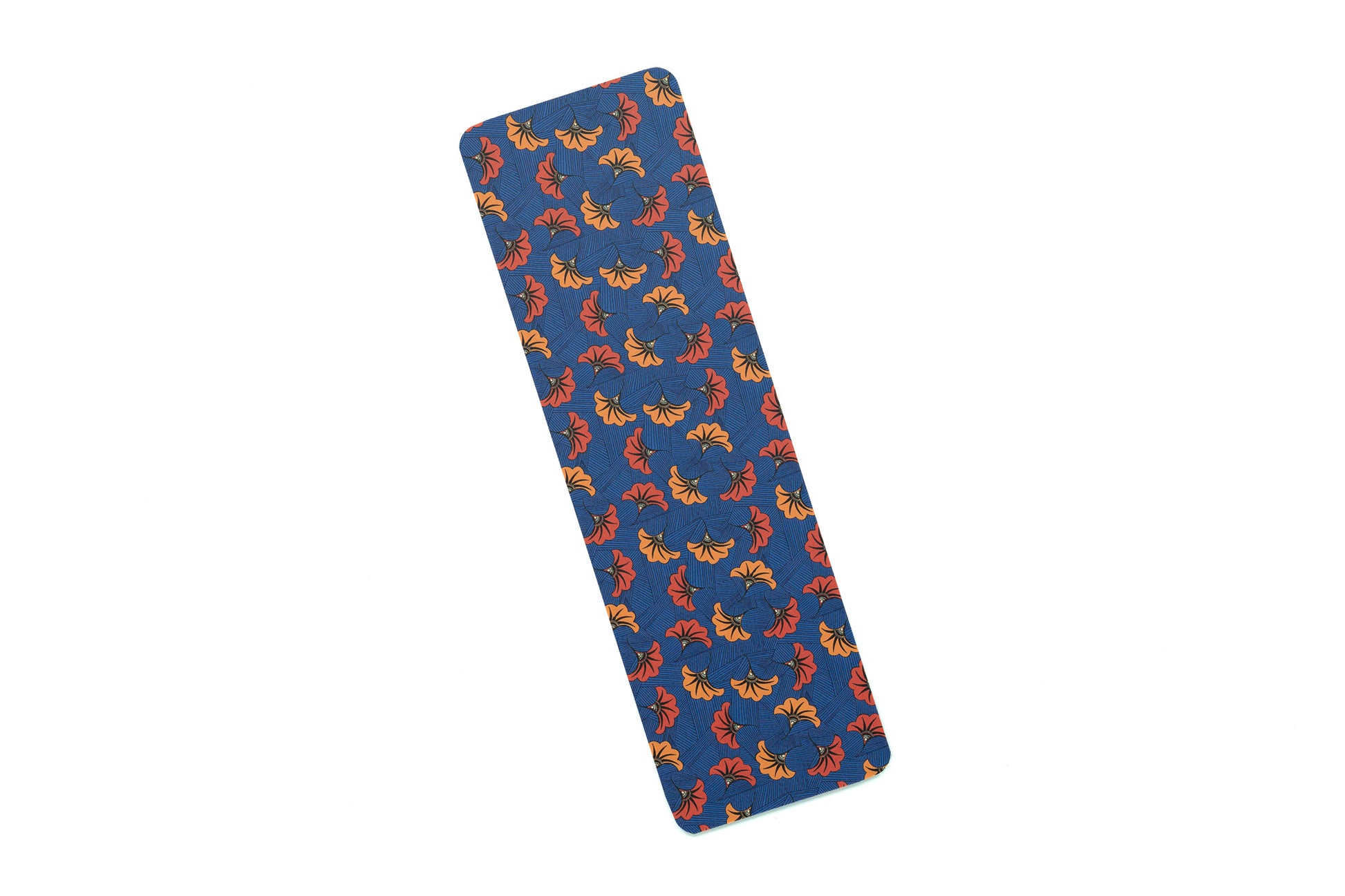 African Print Bookmark - Wedding Flowers (Ankara) - Pounded Yam Productions