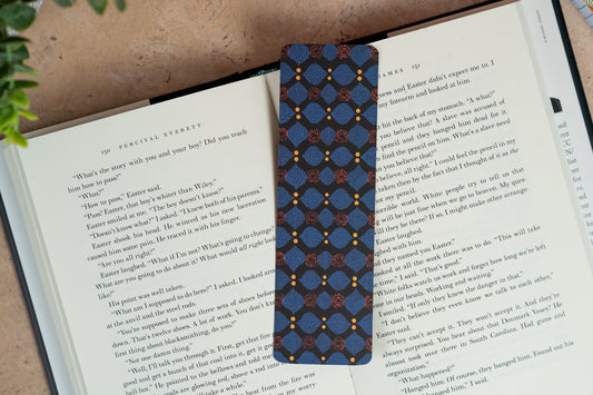 African Print Bookmarks - X
