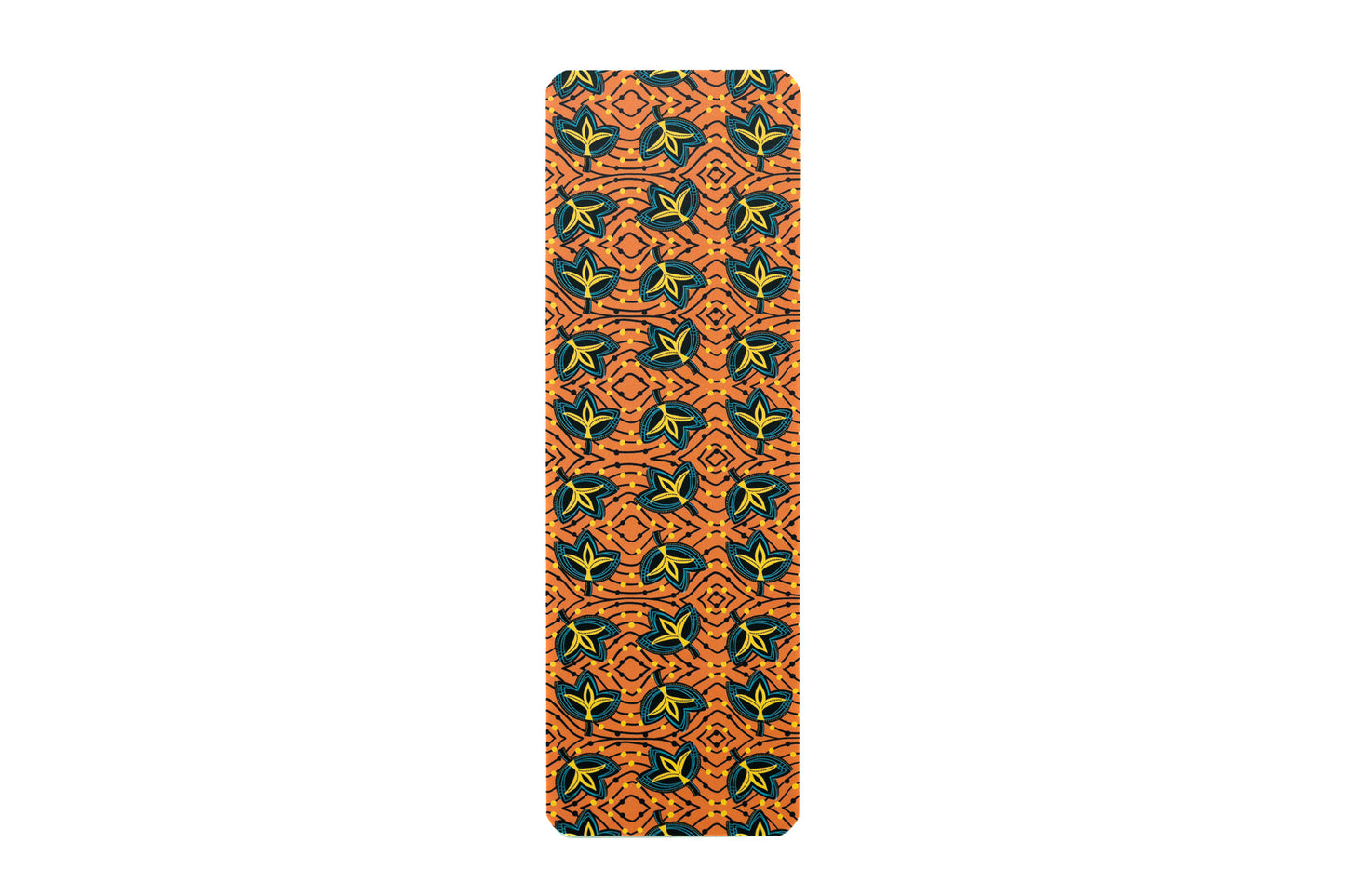 African Print Bookmark - Fans (Ankara) - Pounded Yam Productions