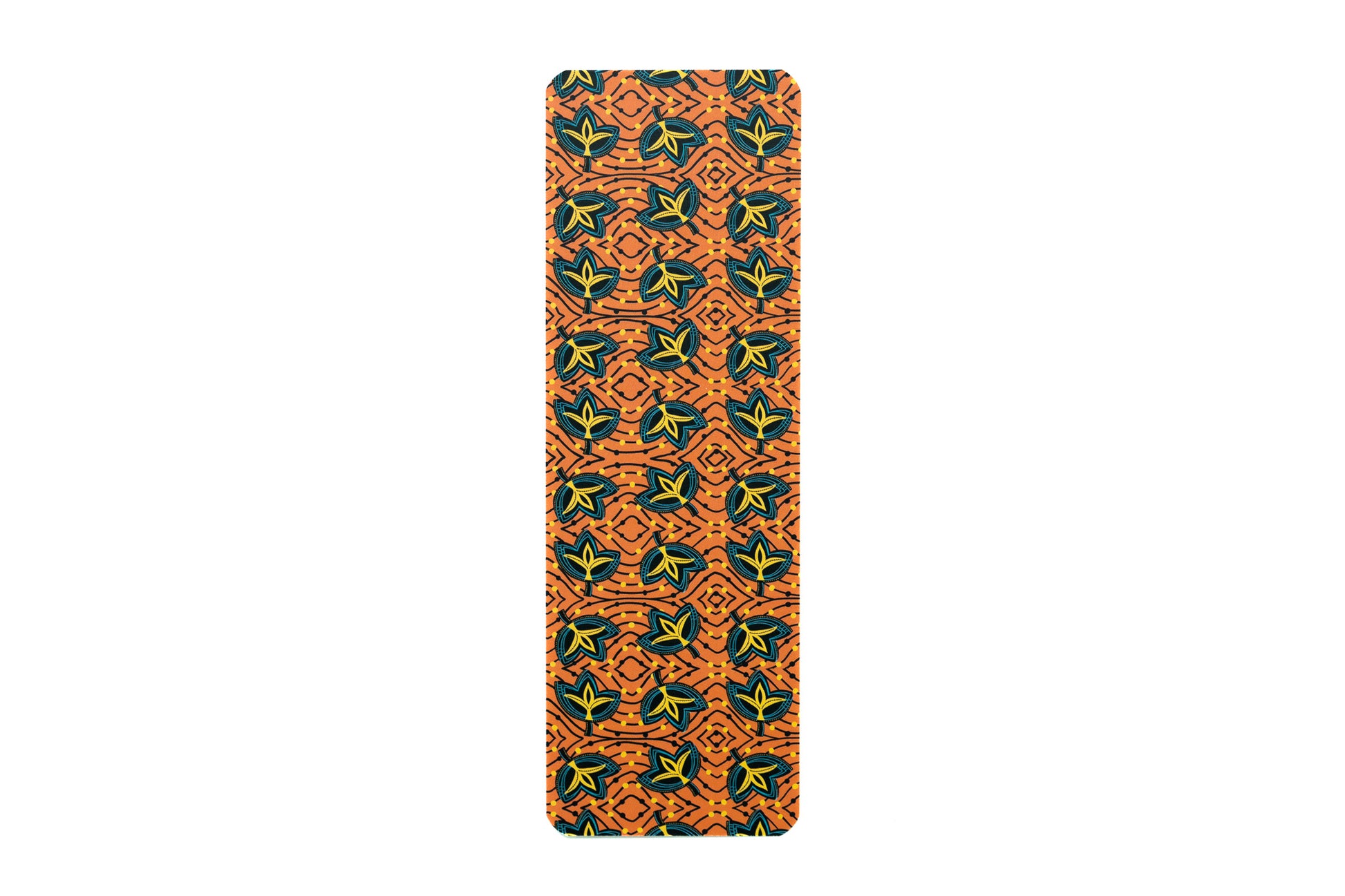African Print Bookmark - Fans (Ankara) - Pounded Yam Productions