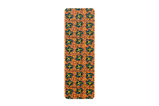 African Print Bookmark - Fans (Ankara) - Pounded Yam Productions