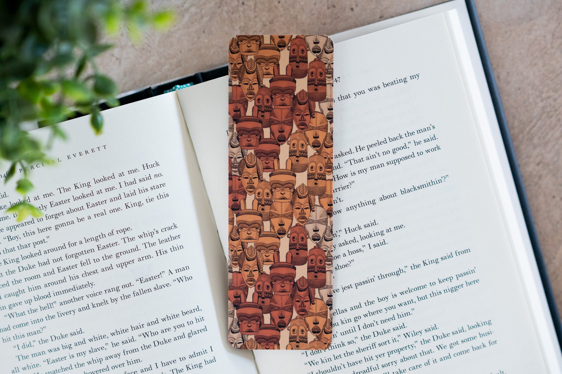 Bookmark - African Masks - Pounded Yam Productions