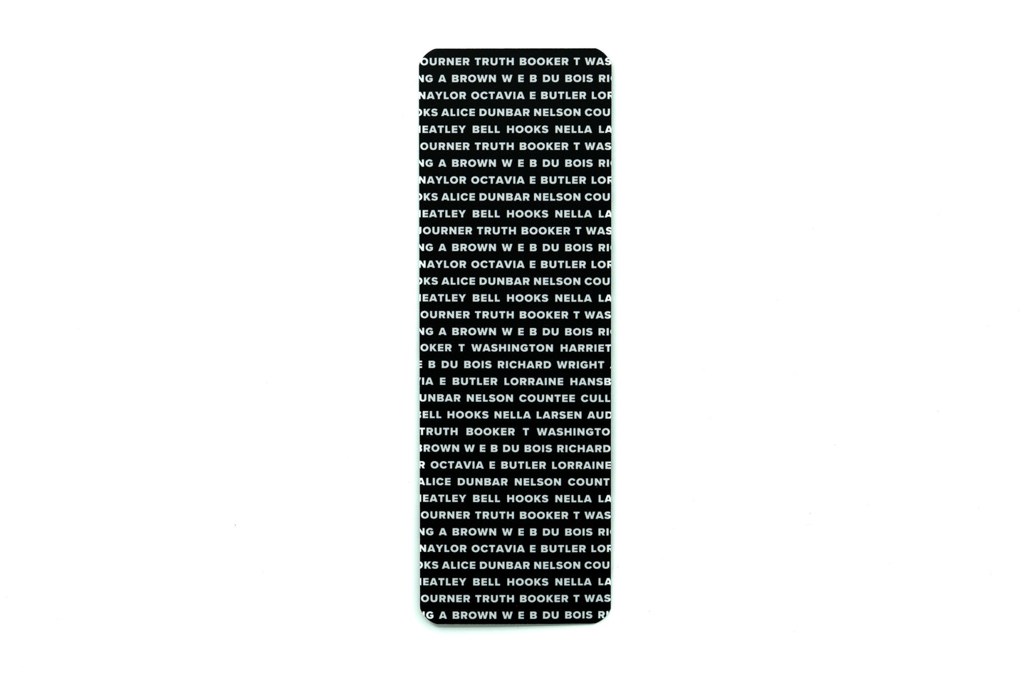Bookmark - Classic Black Authors (Black) - Pounded Yam Productions