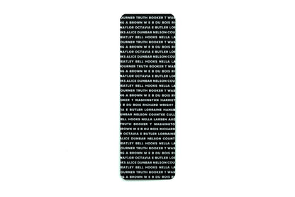 Bookmark - Classic Black Authors (Black) - Pounded Yam Productions