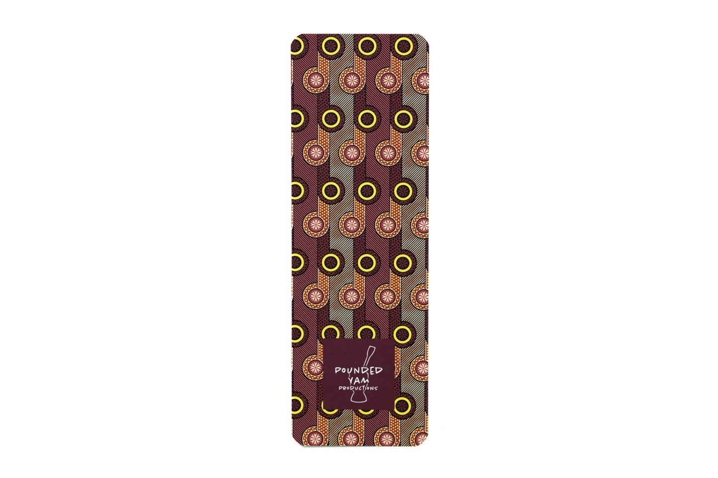 African Print Bookmark - BP (Ankara) - Pounded Yam Productions