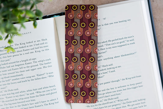African Print Bookmark - BP (Ankara) - Pounded Yam Productions
