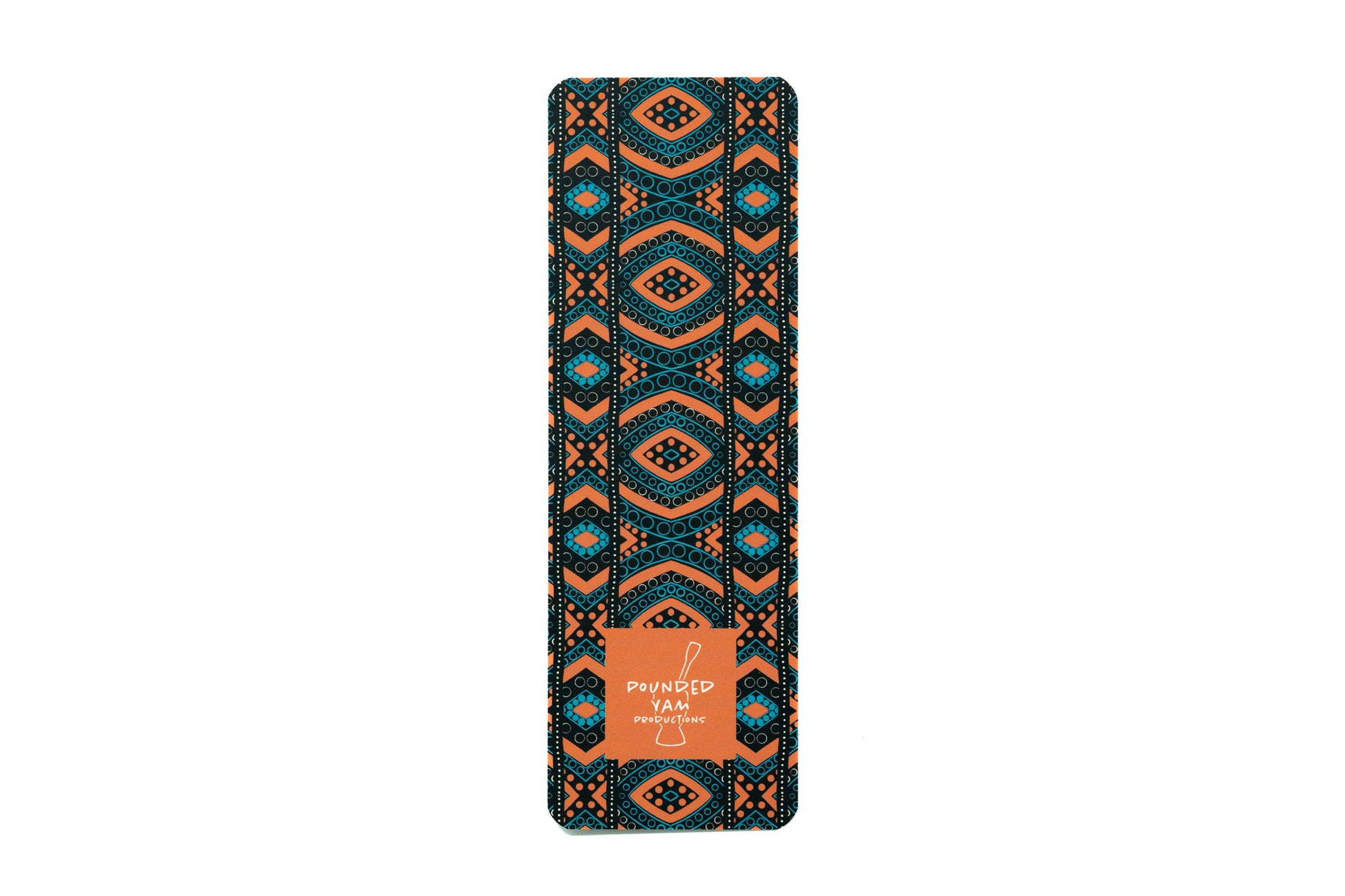 African Print Bookmark - Diamonds (Ankara) - Pounded Yam Productions