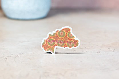Burkina Faso Sticker (West Africa) - Pounded Yam Productions