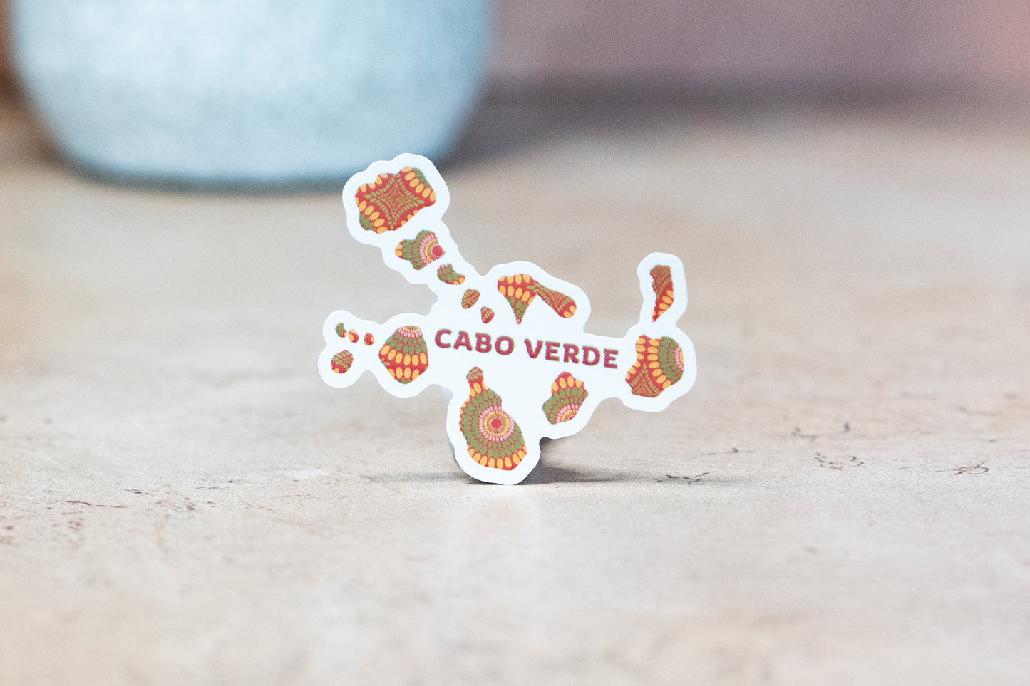Cabo Verde Sticker (West Africa) - Pounded Yam Productions