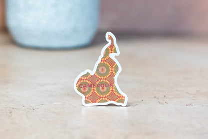 Cameroon Sticker (Central Africa) - Pounded Yam Productions