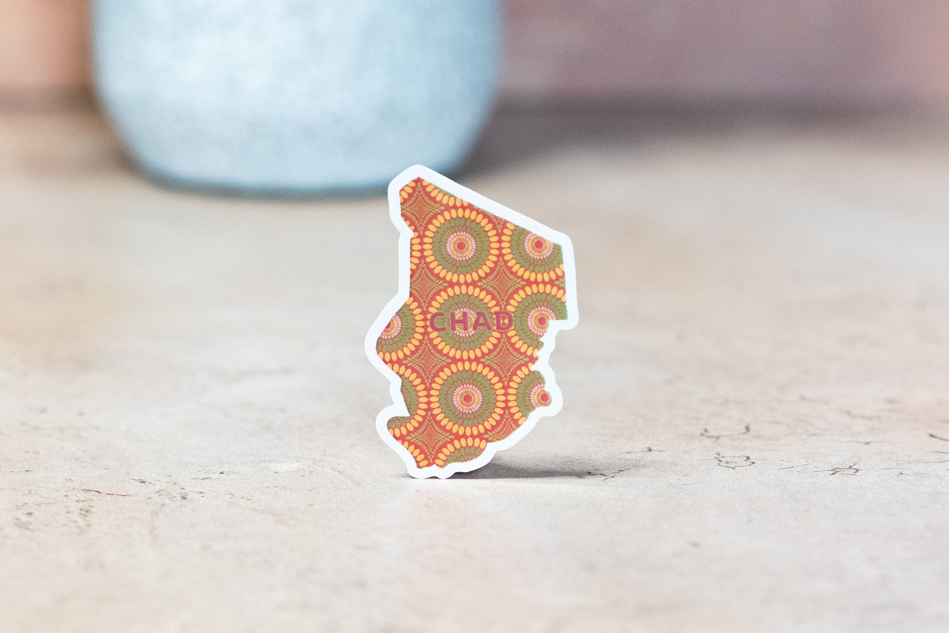 Chad Sticker (Central Africa) - Pounded Yam Productions