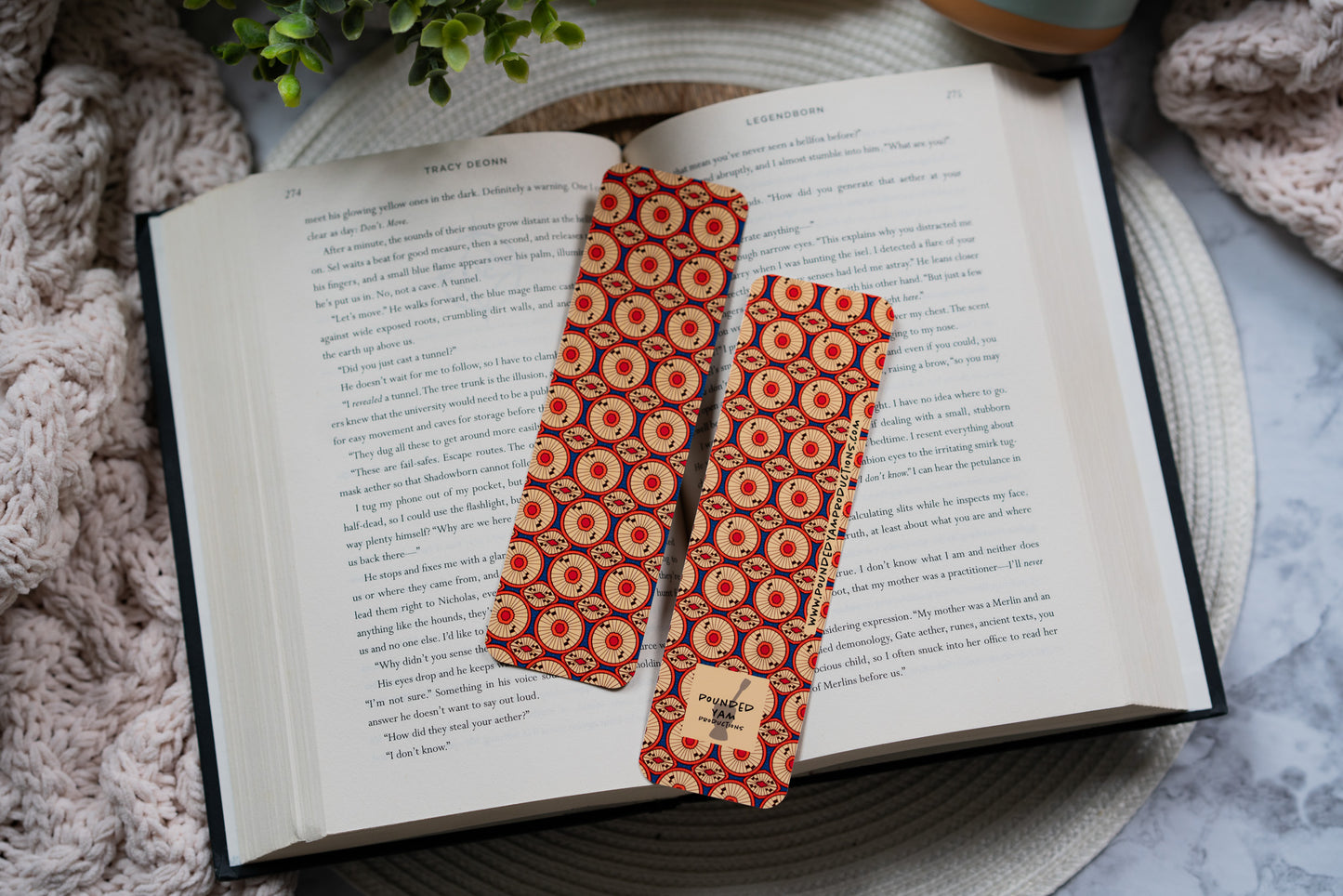 Ankara African Print Bookmarks