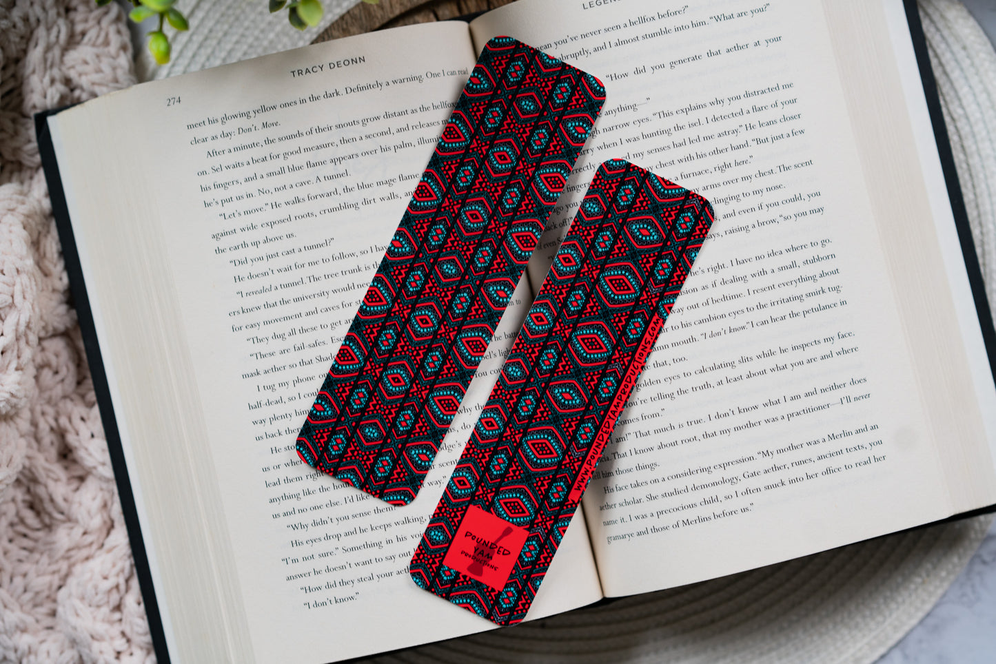 Ankara African Print Bookmarks