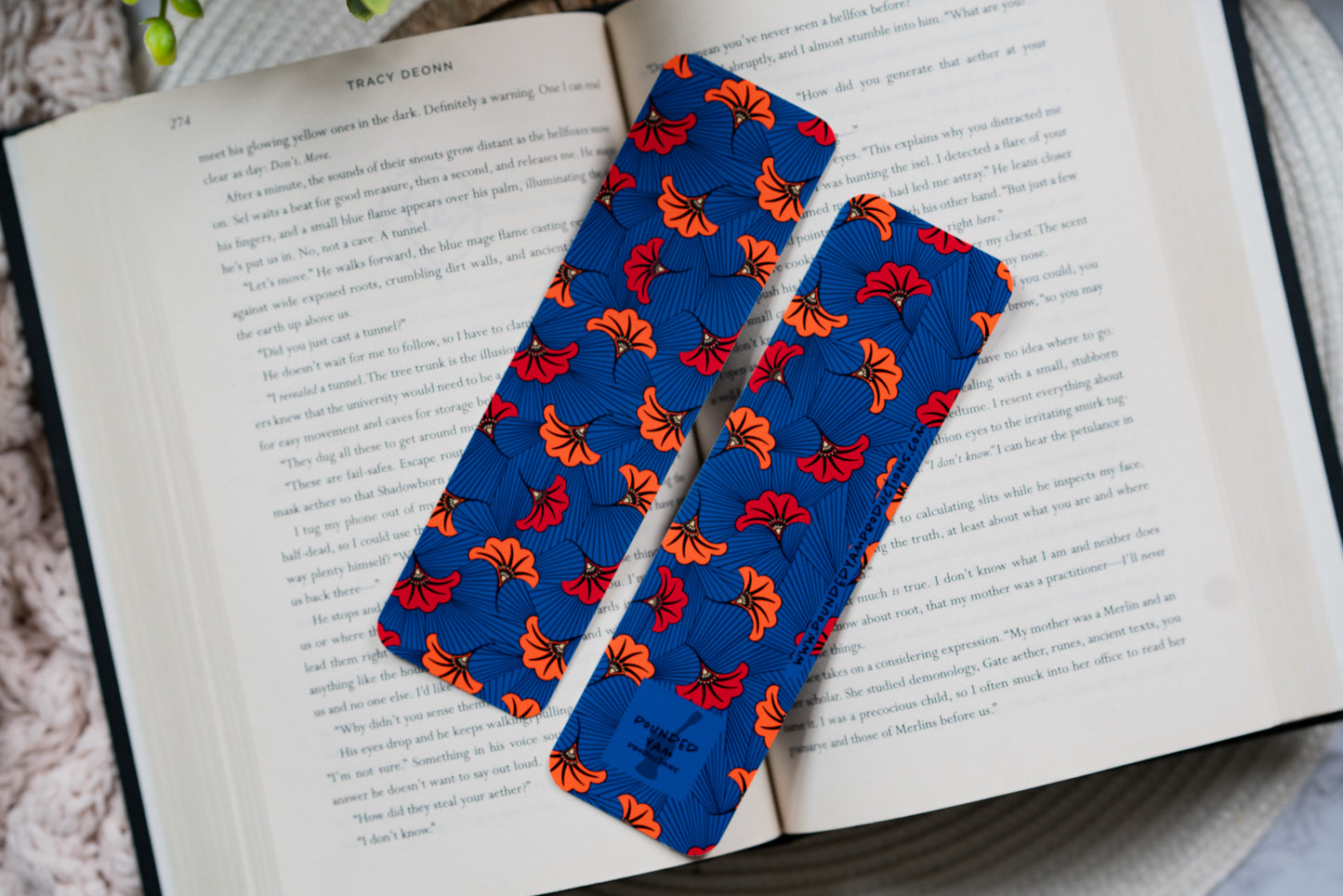 Ankara African Print Bookmarks