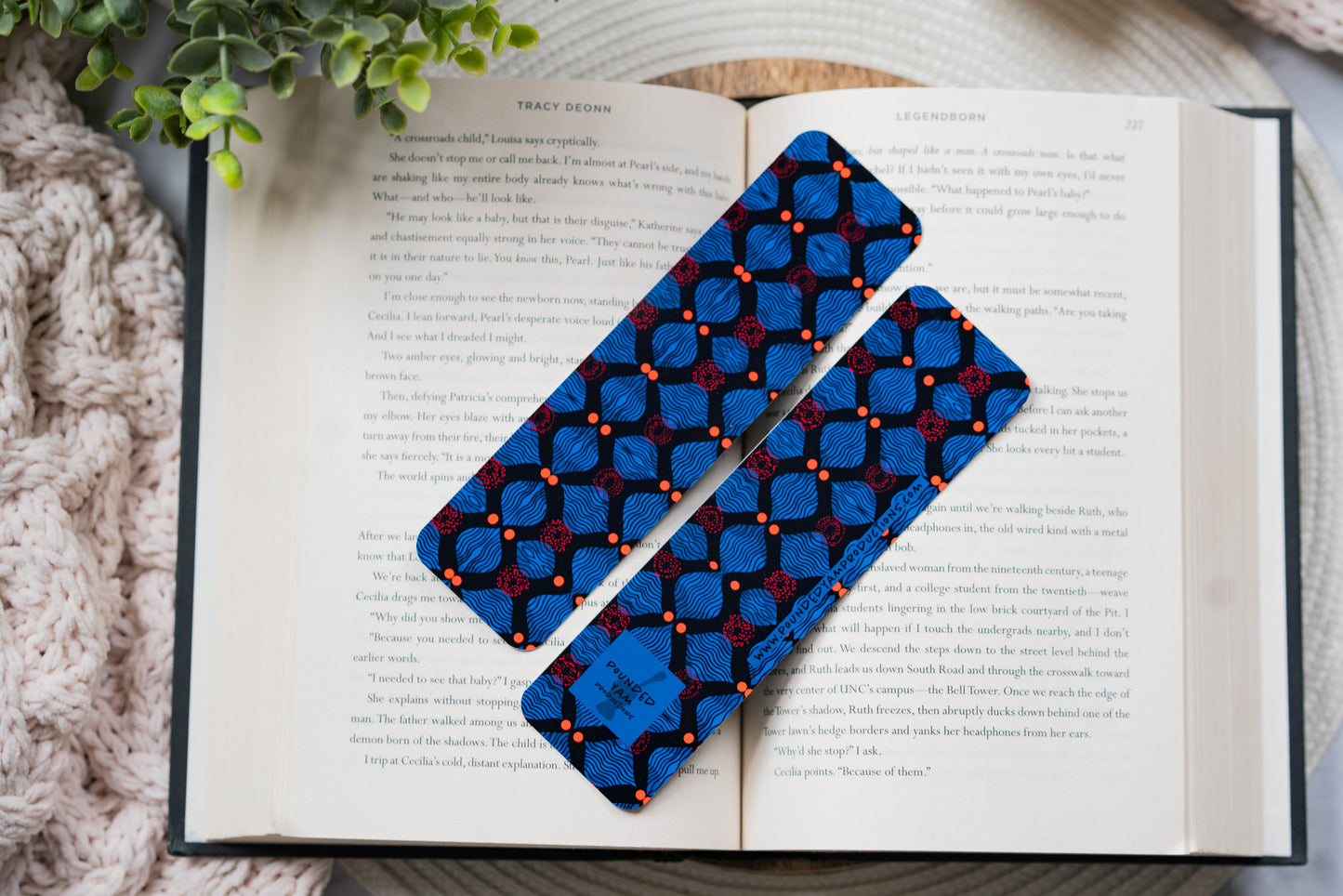 Ankara African Print Bookmarks