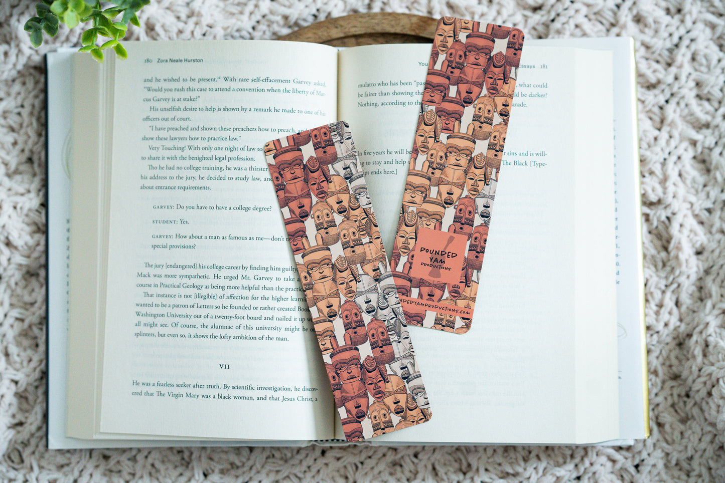 African Masks Bookmark