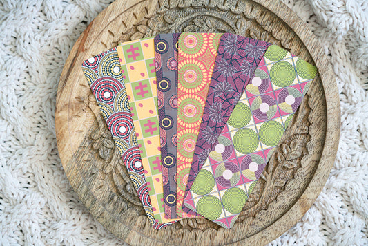 Ankara African Print Bookmarks (Collection 2)