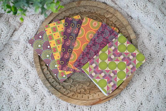 African Print Ankara-Inspired Pocket Notebooks (Collection 2)