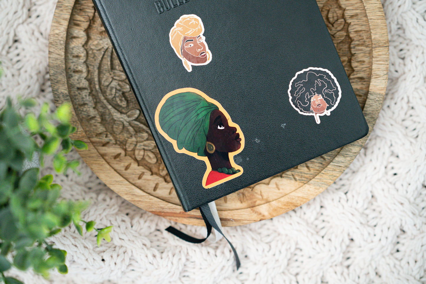 African Masks Die Cut Stickers