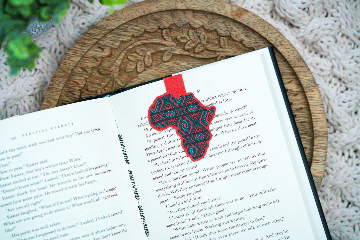 Ankara African Print Magnetic Bookmarks - Diamonds