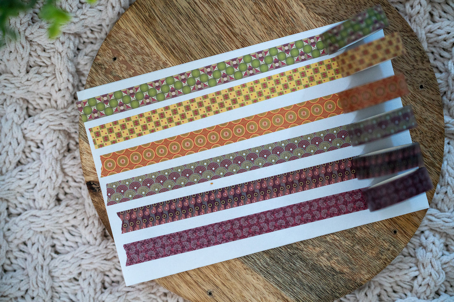 African Print Ankara Inspired Washi Tape - BP (Collection 2)