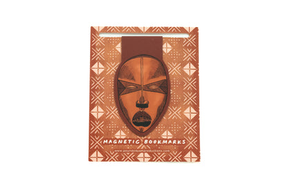 Magnetic Bookmark - African Masks (Dan)