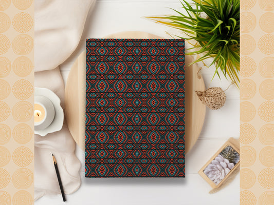 African Print Ankara Inspired Journal (Diamonds A5 Lined)