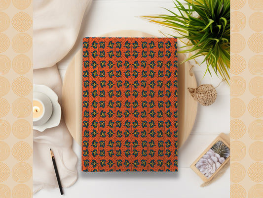 African Print Ankara Inspired Journal (Fans A5 Lined)