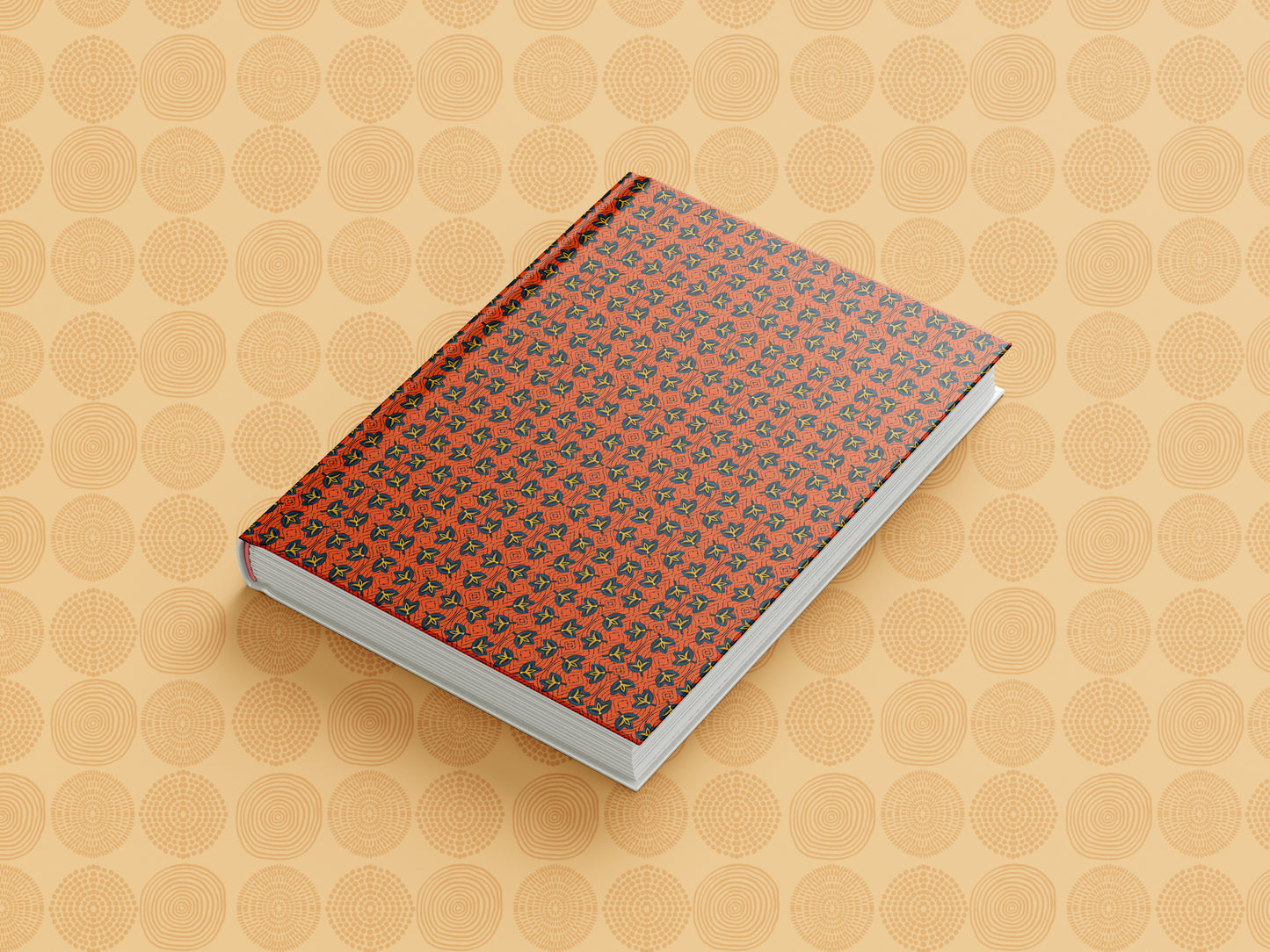 African Print Ankara Inspired Journal (Fans A5 Lined)