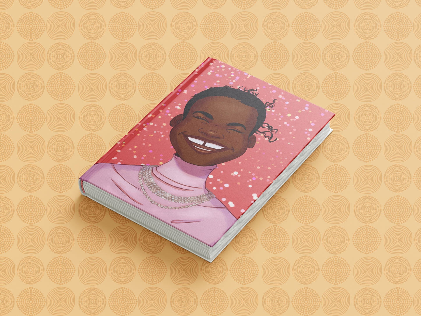 Happy Confetti Black Girl Journal (A5 Lined)