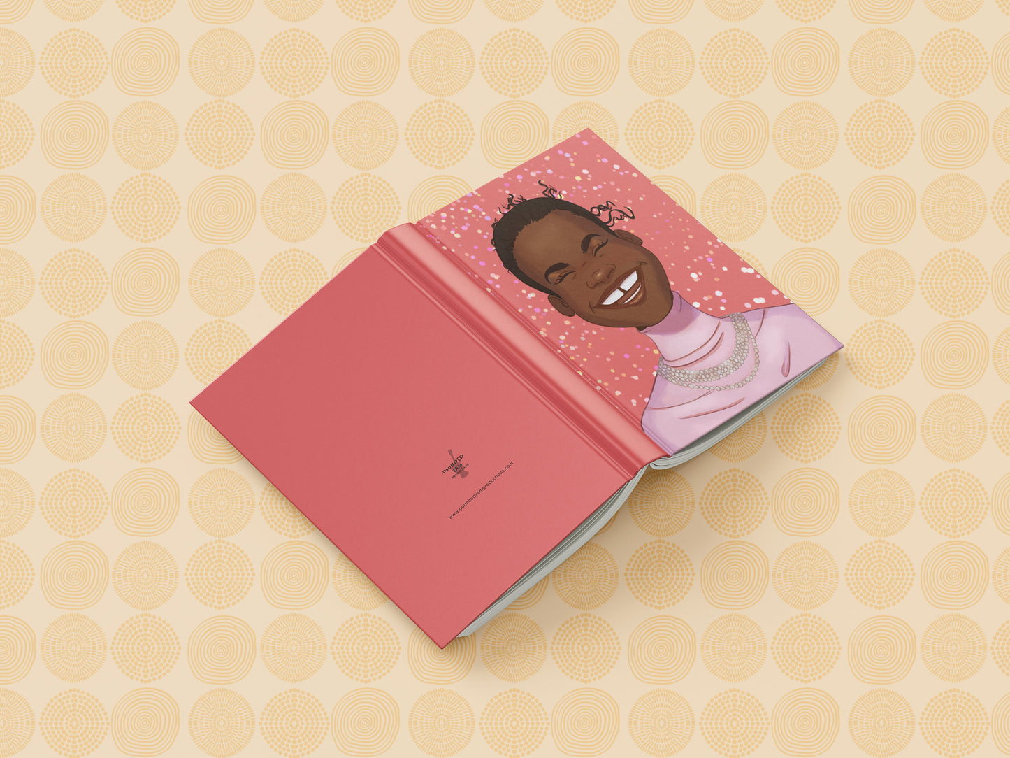 Happy Confetti Black Girl Journal (A5 Lined)