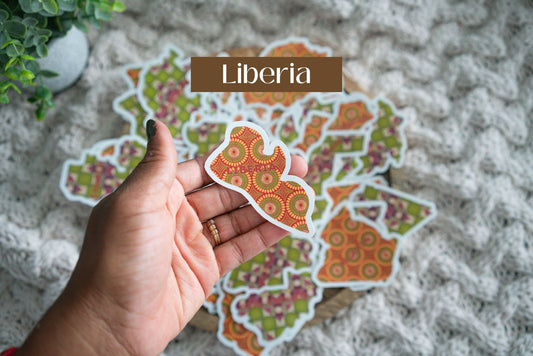 Liberia Sticker (West African Stickers)