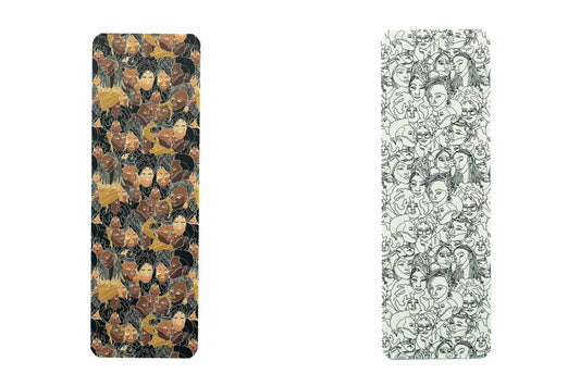 Back Women Line Art Bookmark Bundle