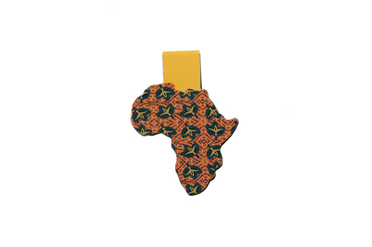 Ankara Africa Magnetic Bookmark - Fans