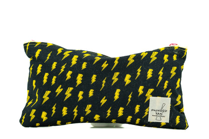 Ankara Pencil Case - Lightning Bolts