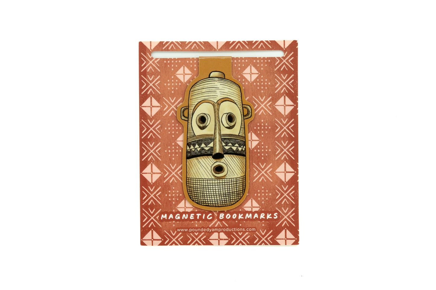 Magnetic Bookmark - African Masks (Pende)
