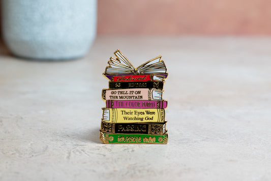 Enamel Pin: Black Literary Classics - Pounded Yam Productions