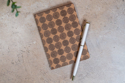 African Print Pocket Notebook - Dots
