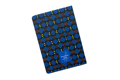 African Print Pocket Notebook - X (Ankara) - Pounded Yam Productions