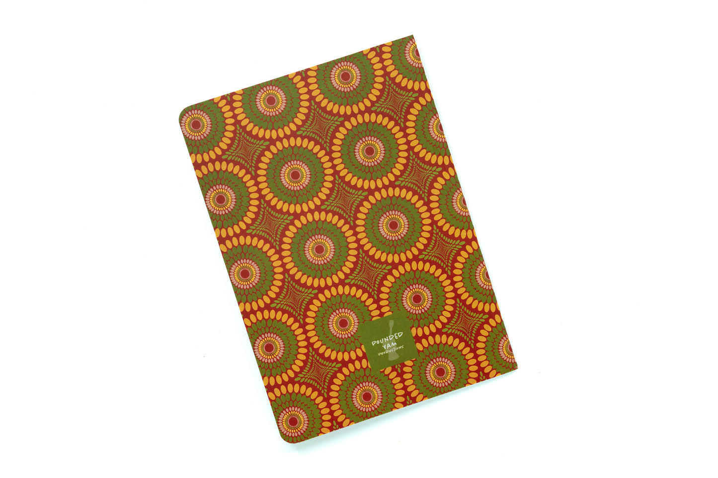 African Print Pocket Notebook - Bloom (Ankara) - Pounded Yam Productions