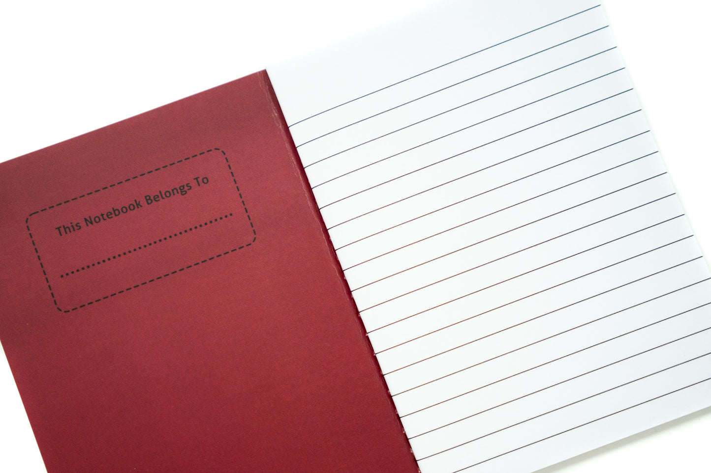 African Print Pocket Notebook - Red Blossom (Ankara) - Pounded Yam Productions