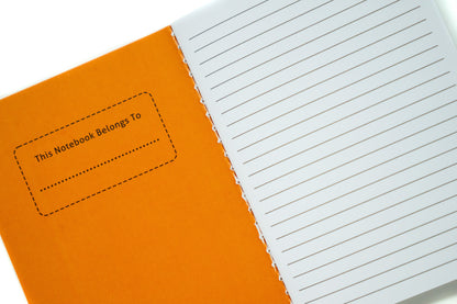 African Print Pocket Notebook - Walking Sticks (Ankara) - Pounded Yam Productions