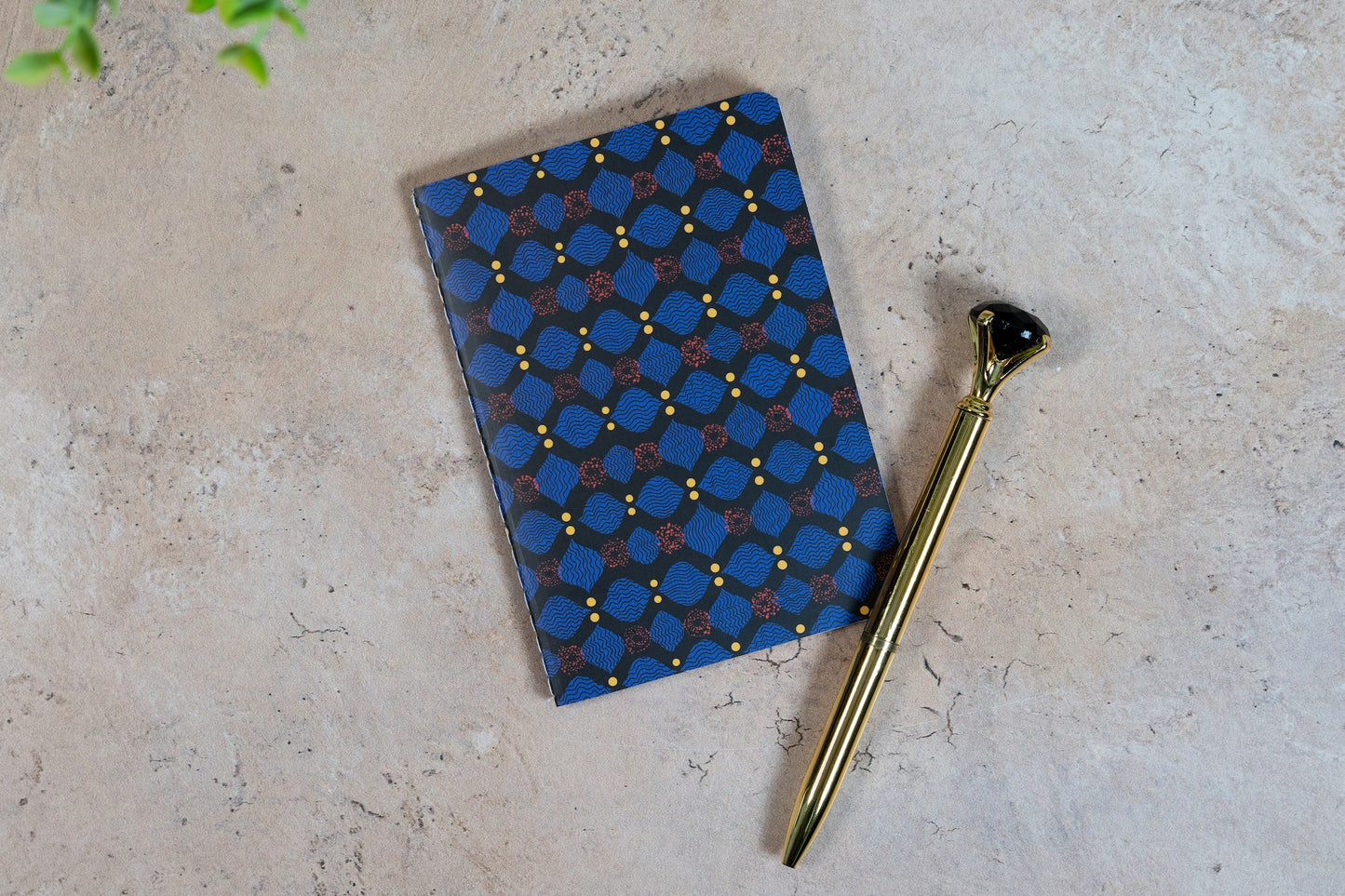African Print Pocket Notebook - X (Ankara)