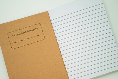 African Print Pocket Notebook - Triangles - Pounded Yam Productions